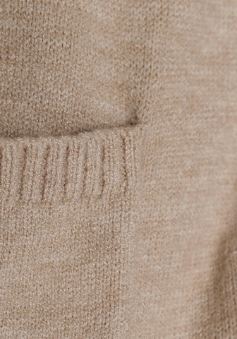 BOYSEN'S Knit Cardigan in Beige