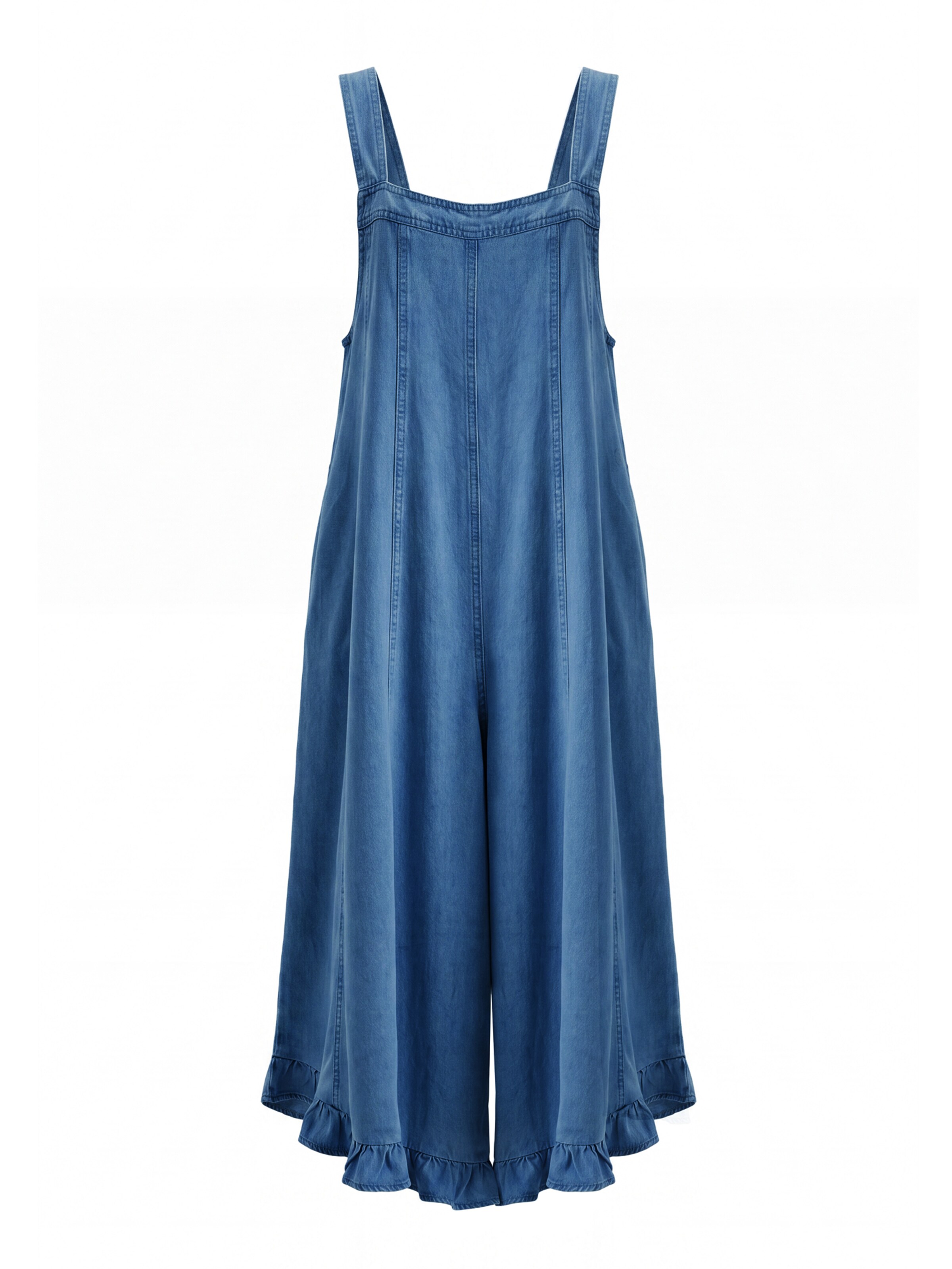 Imily Bela Jumpsuit in S in blue denim, Produktansicht