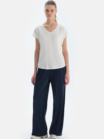 Evazați Pantaloni de la Dagi pe albastru