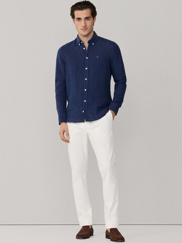 Coupe regular Chemise Hackett London en bleu