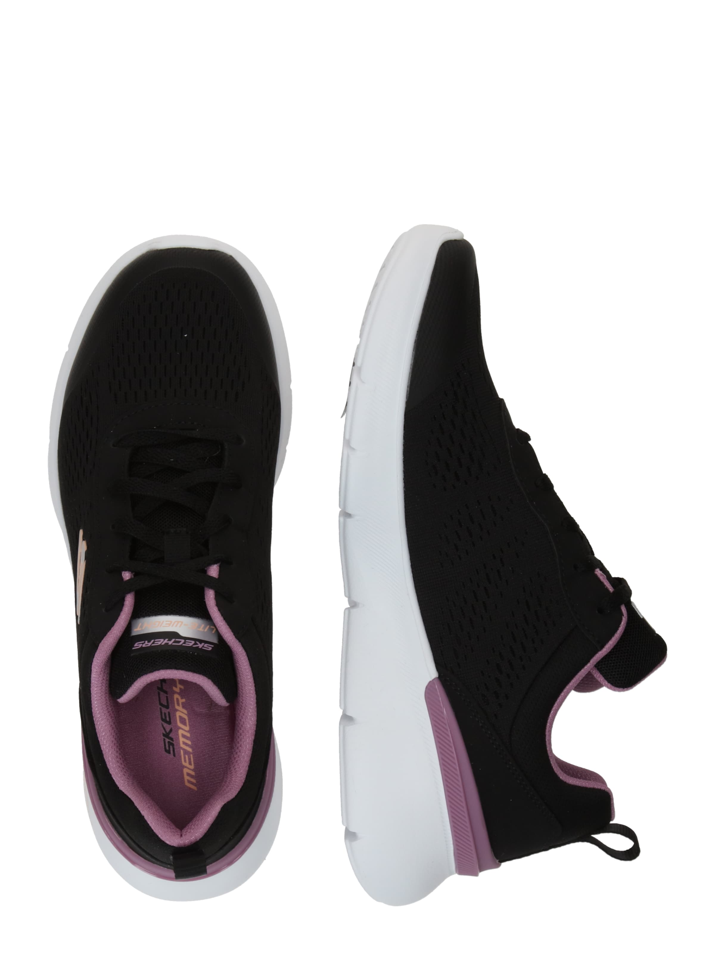 SKECHERS Madalad ketsid 'SKECH-AIR DYNAMIGHT 2.0', värv must