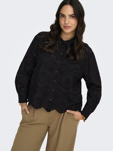 ONLY Carmakoma Blouse 'CARVALAIS' in Black