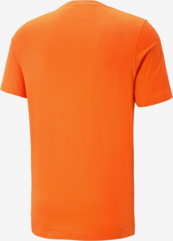 PUMA - Camisa funcionais 'Essential' em laranja