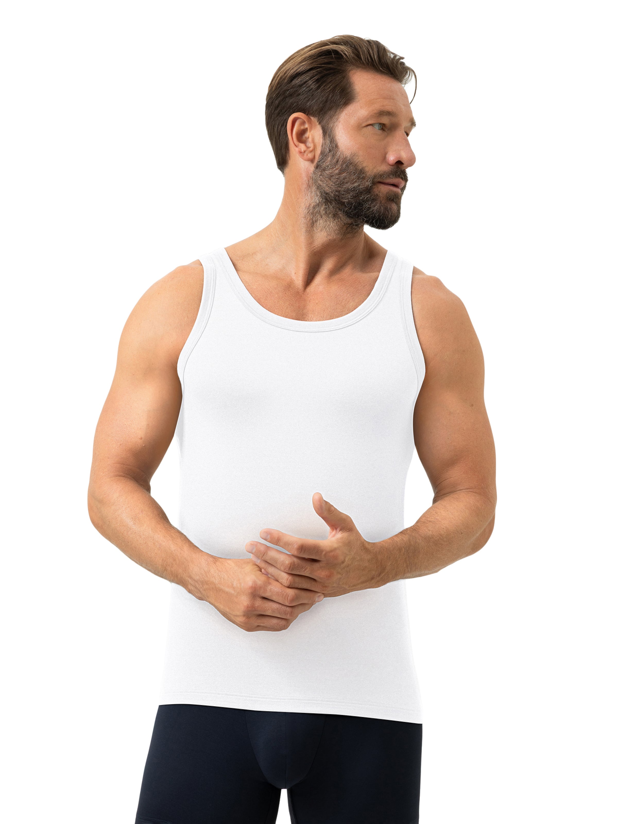 Mey Unterhemd 'Iconic' in Weiß: Vorderseite