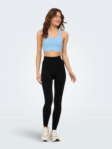 ONLY PLAY Regular Sports Bra 'DAISY' in Blue