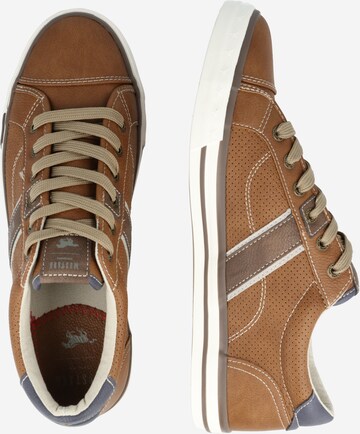 MUSTANG Sneaker low i brun