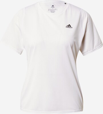 ADIDAS SPORTSWEARTehnička sportska majica 'Run Icons' - bijela boja: prednji dio