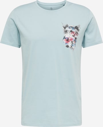 T-Shirt 'DARK FATE' Key Largo en bleu : devant