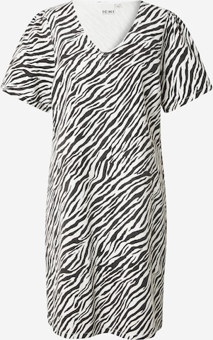 juoda ICHI Suknelė 'IH ZEBRA': priekis