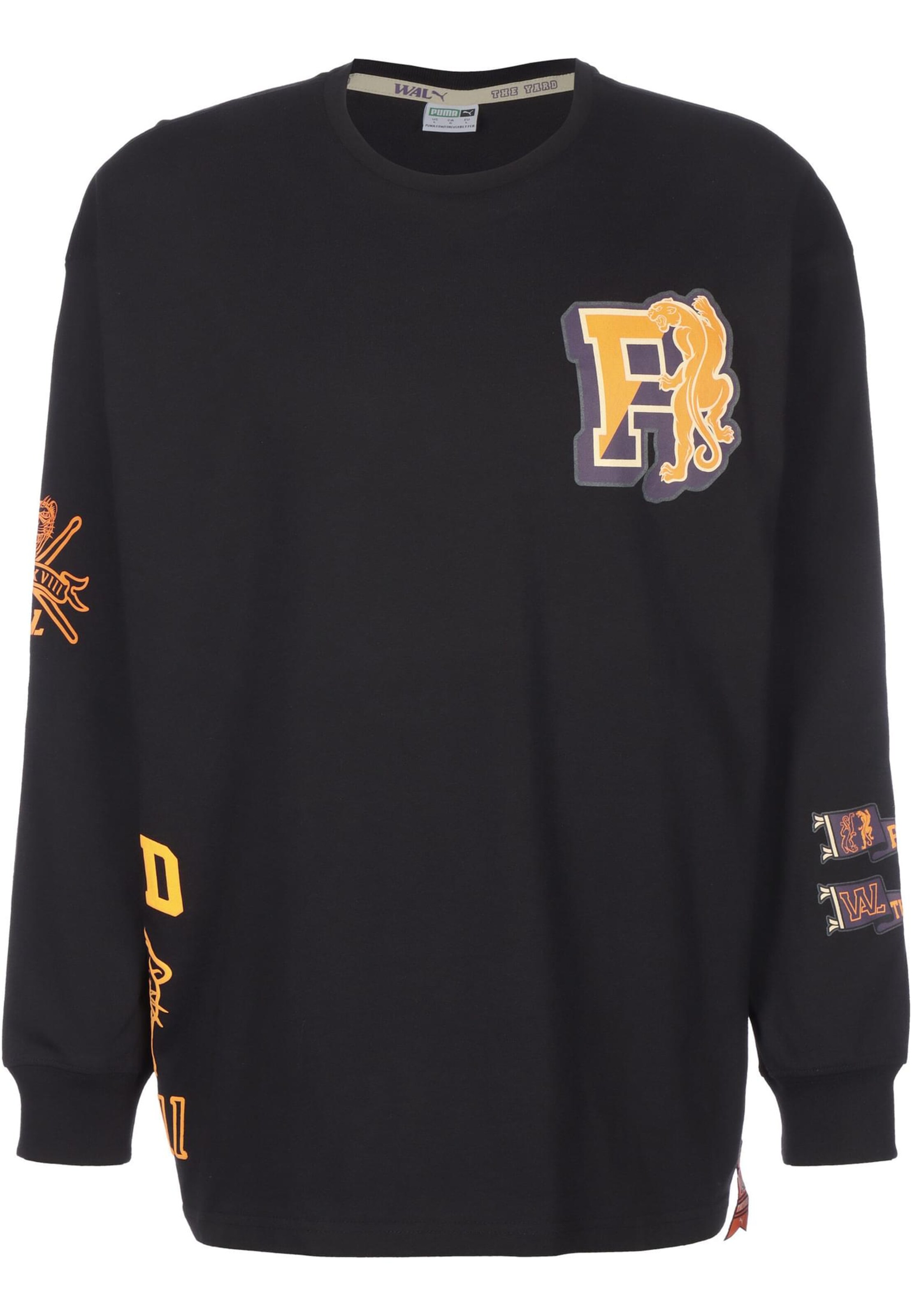 Maglietta di PUMA in nero: frontale