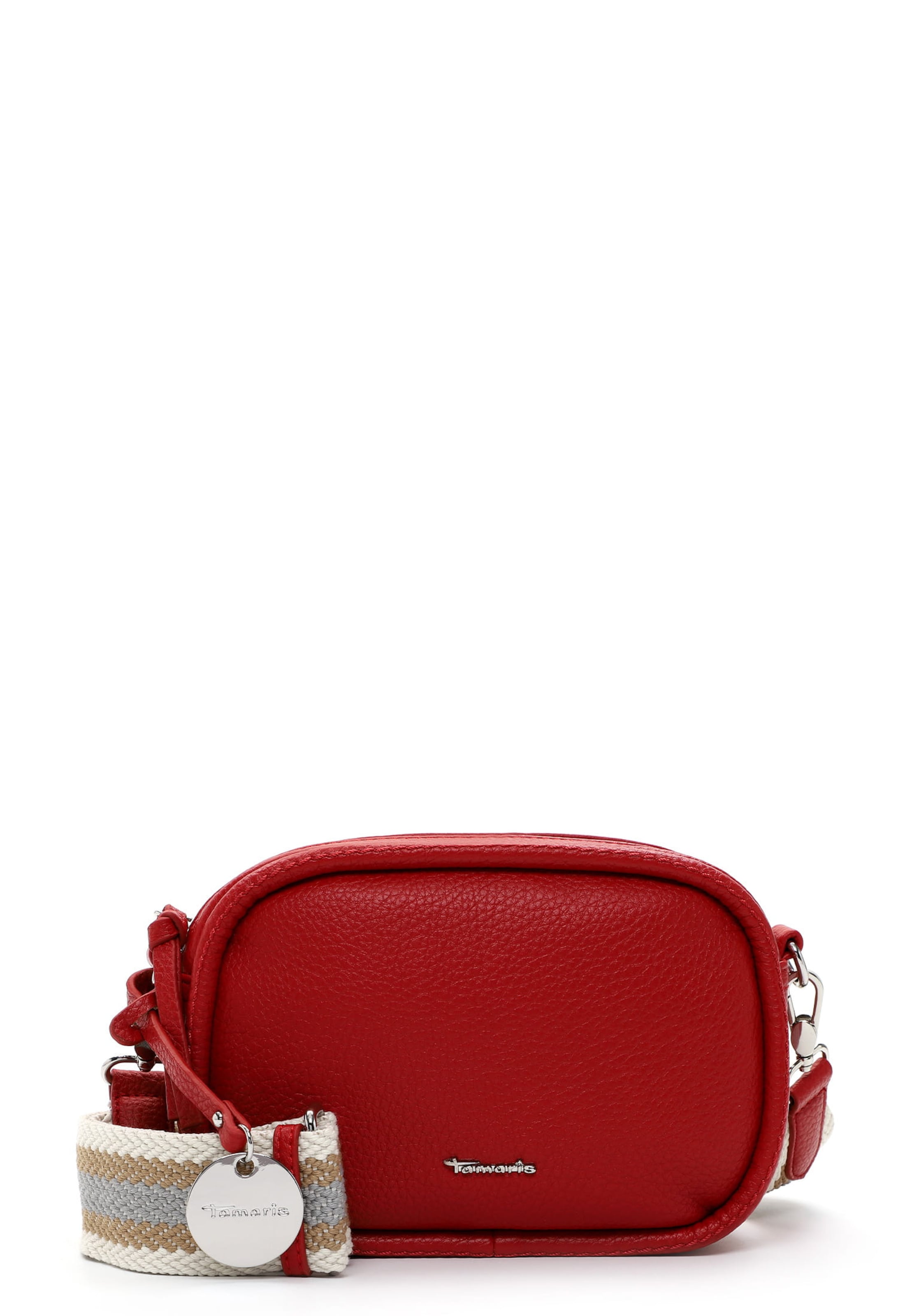 Tamaris Skuldertaske &#x27;Felicitas&#x27; i rød: forside