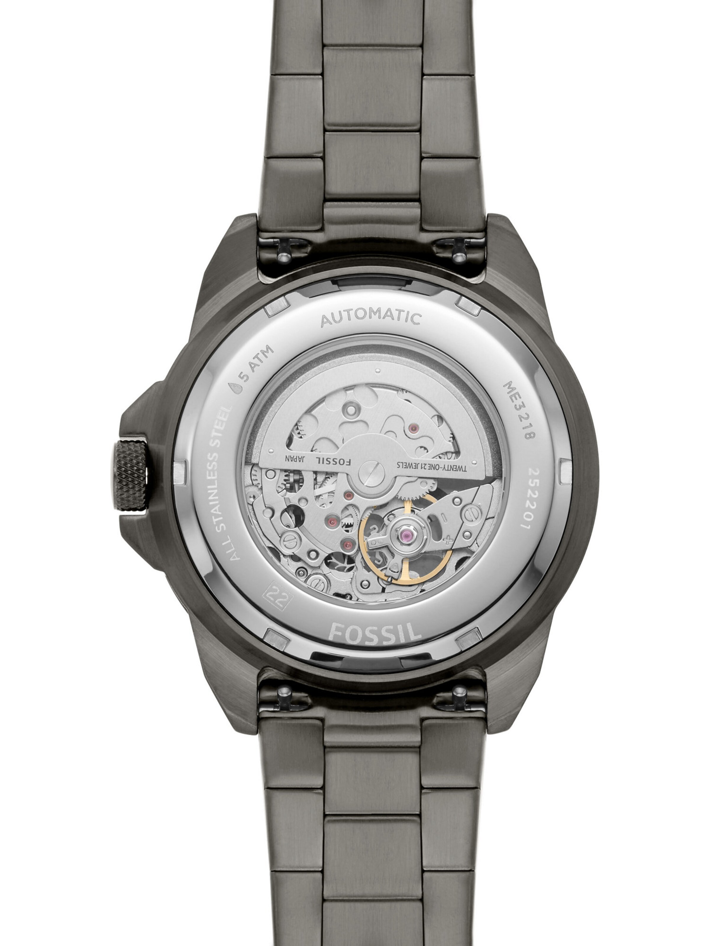 Männer Uhren FOSSIL Uhr in Grau - DL70768