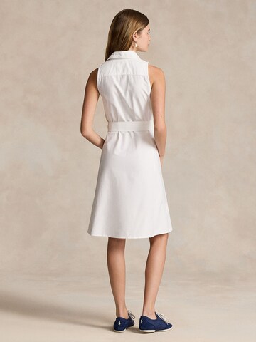 Polo Ralph Lauren Sukienka koszulowa w kolorze biały