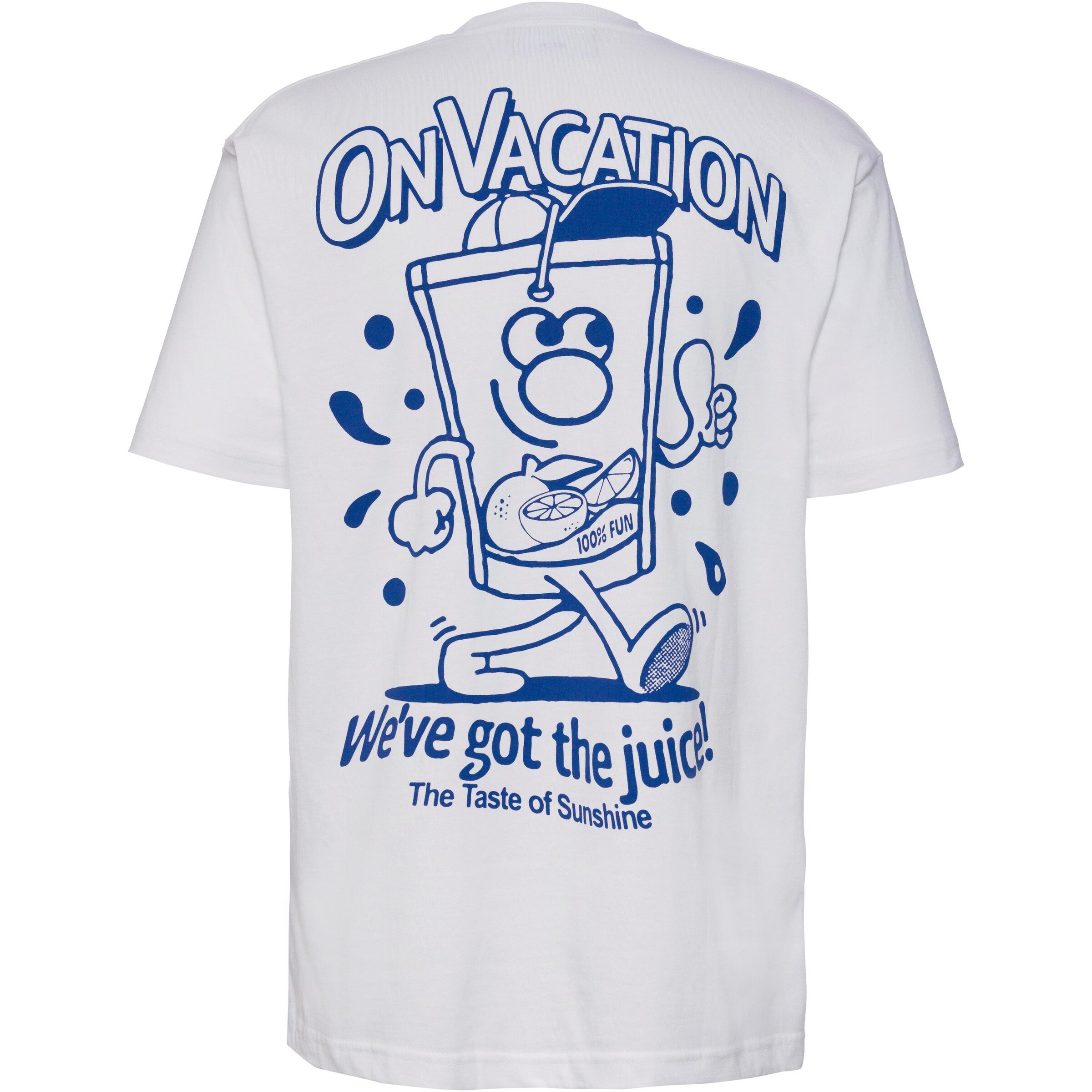 On Vacation Shirt 'Refresh' in White
