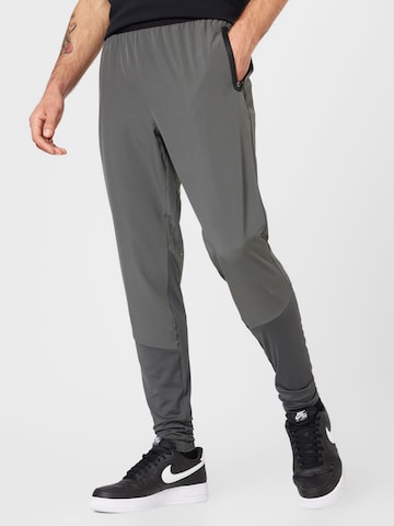 Tapered Pantaloni sportivi 'BLAG' di Virtus in grigio: frontale