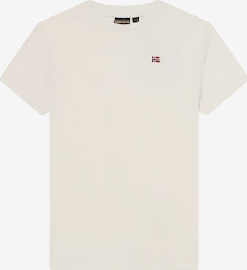 NAPAPIJRI - Camiseta 'SALIS' en blanco: frente