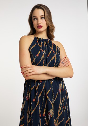 faina - Vestido en azul