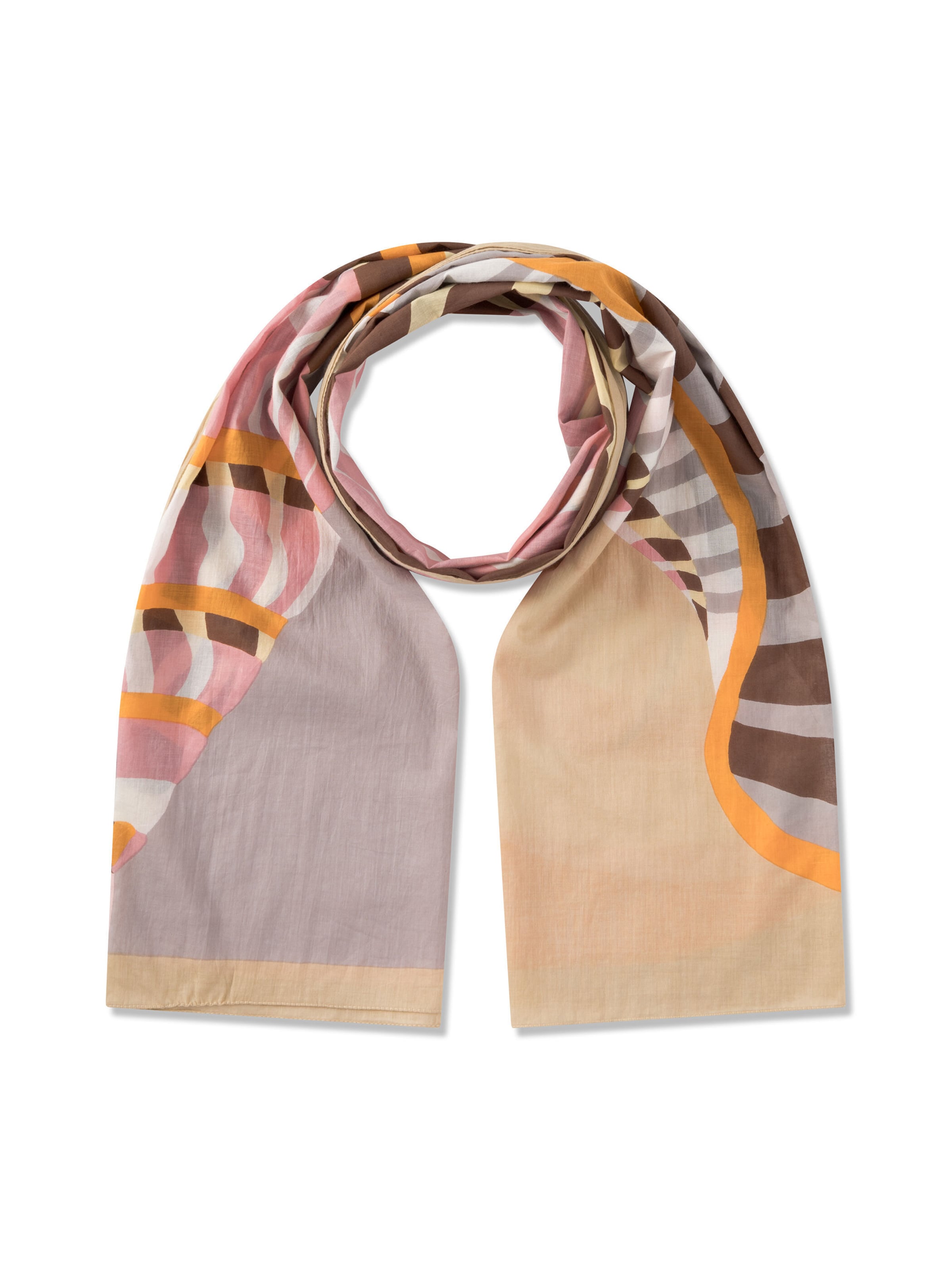 Écharpe CODELLO en beige : devant