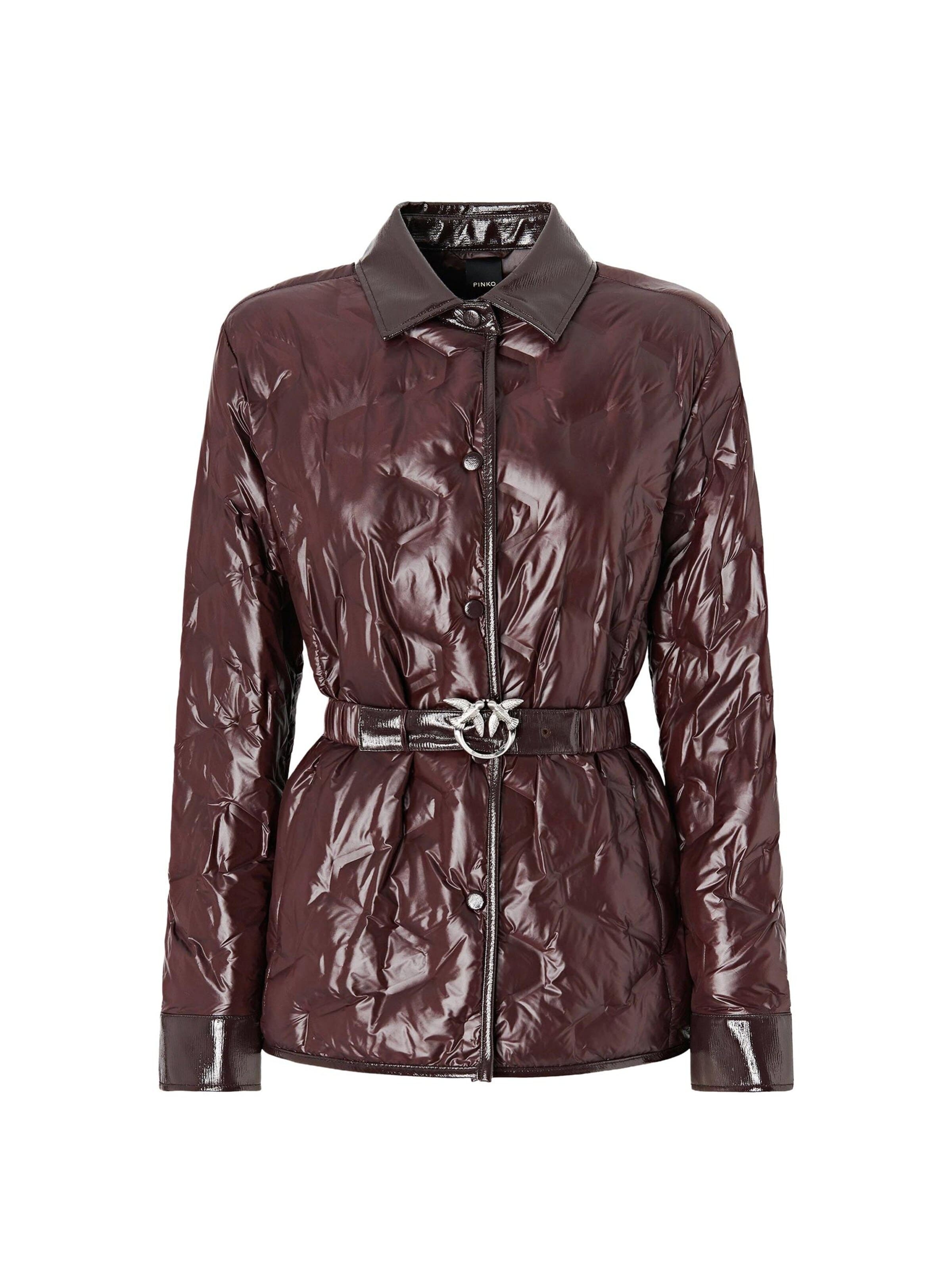 PINKO Winter jacket in S in Brown, Item view