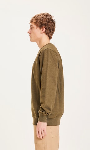 Sweat-shirt KnowledgeCotton Apparel en vert