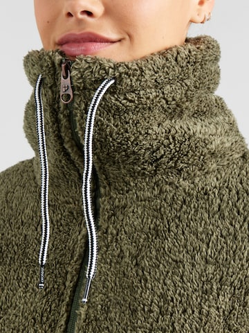 PROTEST Funkční fleecová mikina 'RIRI' – zelená