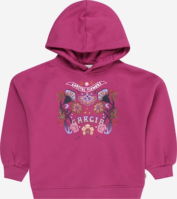 GARCIA Sweatshirt in Roze: voorkant