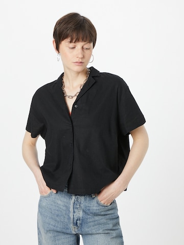 Urban Classics Bluse in Schwarz: predná strana