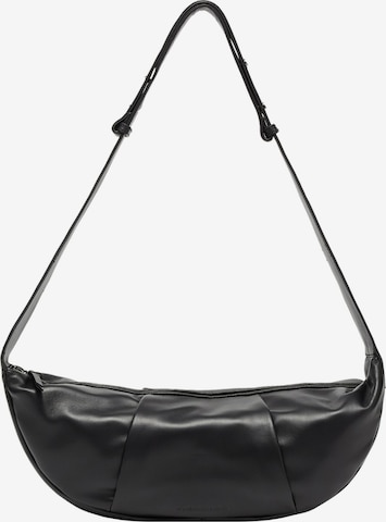 Borsa a spalla 'Zoe Essential' di Les Visionnaires in nero: frontale