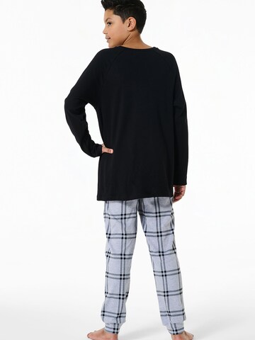 SCHIESSER Pyjama ' Nightwear ' in Schwarz
