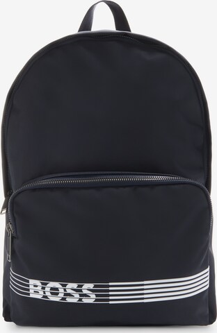 HUGO Backpack in Blue: front