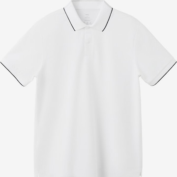 MANGO MAN Poloshirt 'Gardap' in Weiß: Vorderseite