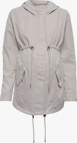 Only Maternity - Parca de entretiempo en gris: frente