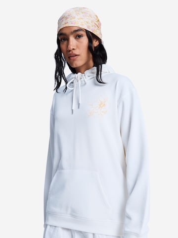 ROXY Sweater 'Surf Stoked Terry Vint' in White: front