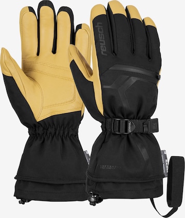 REUSCH Athletic Gloves 'Down Spirit' in Yellow: front