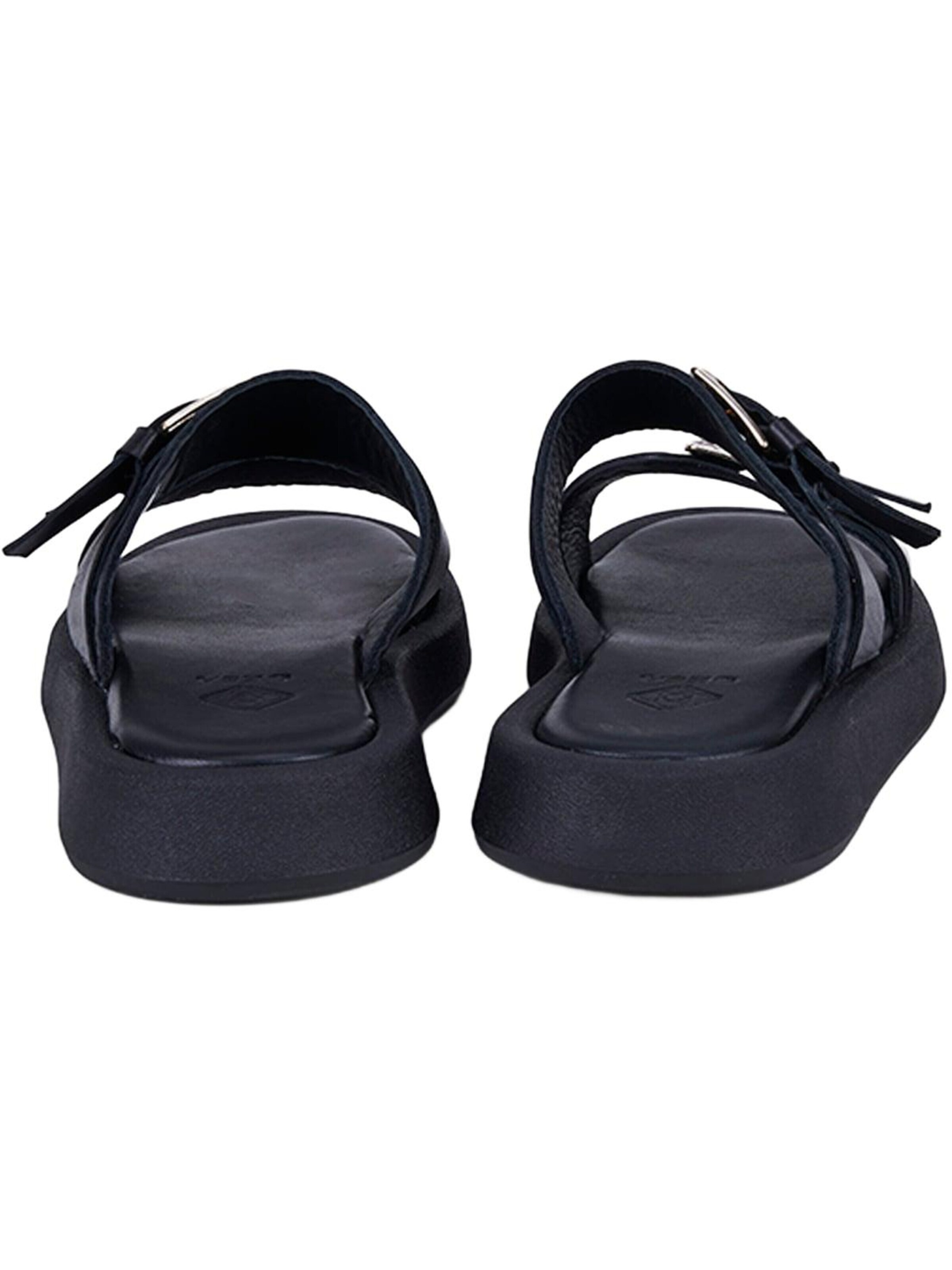 Desa Slippers 'Folien' in Black