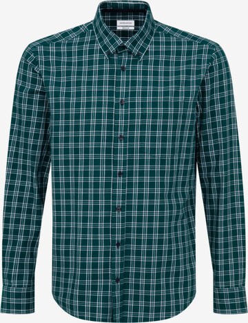 SEIDENSTICKER Regular fit Button Up Shirt in Green: front