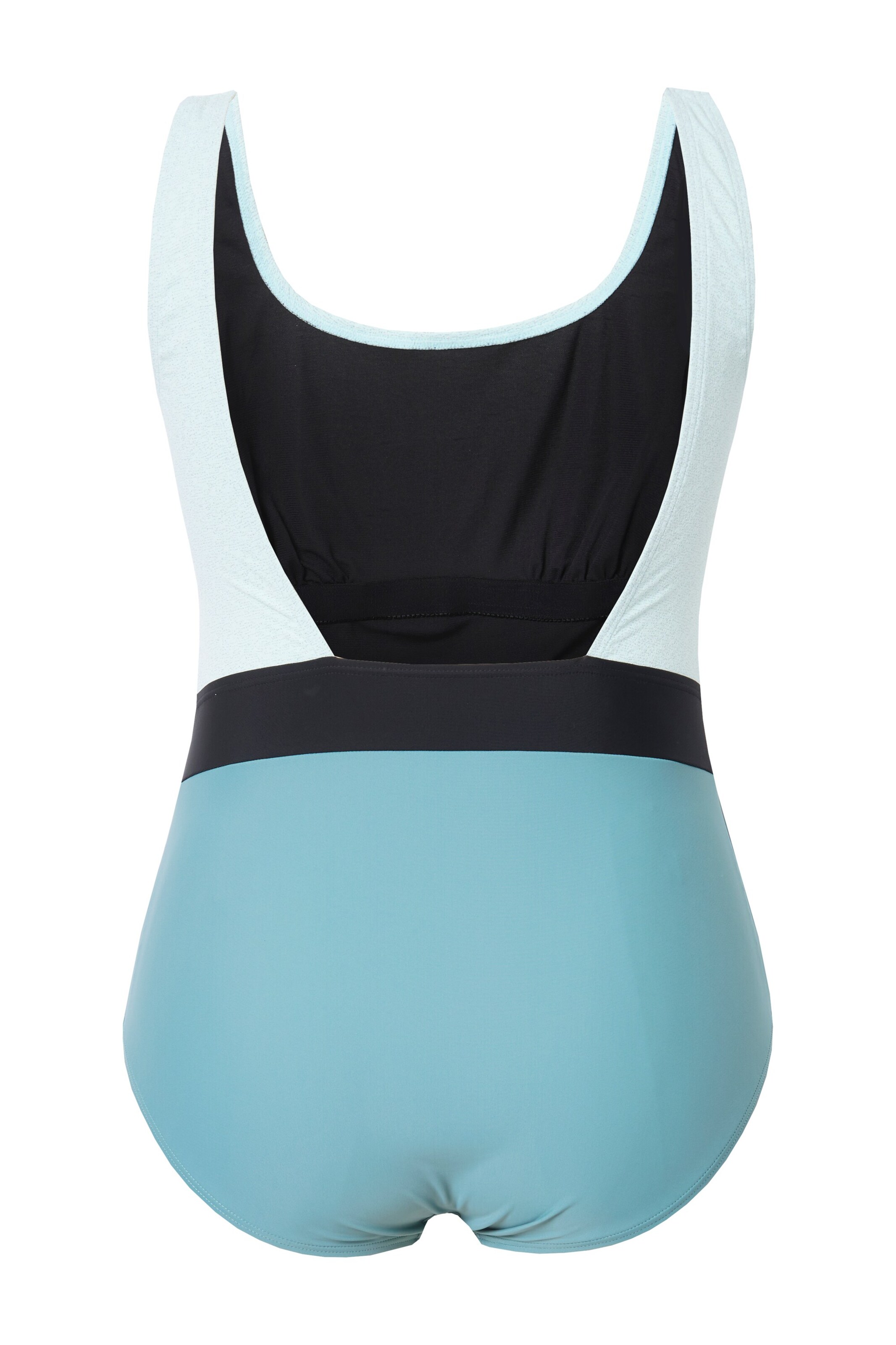 Ulla Popken Bralette Swimsuit in Green