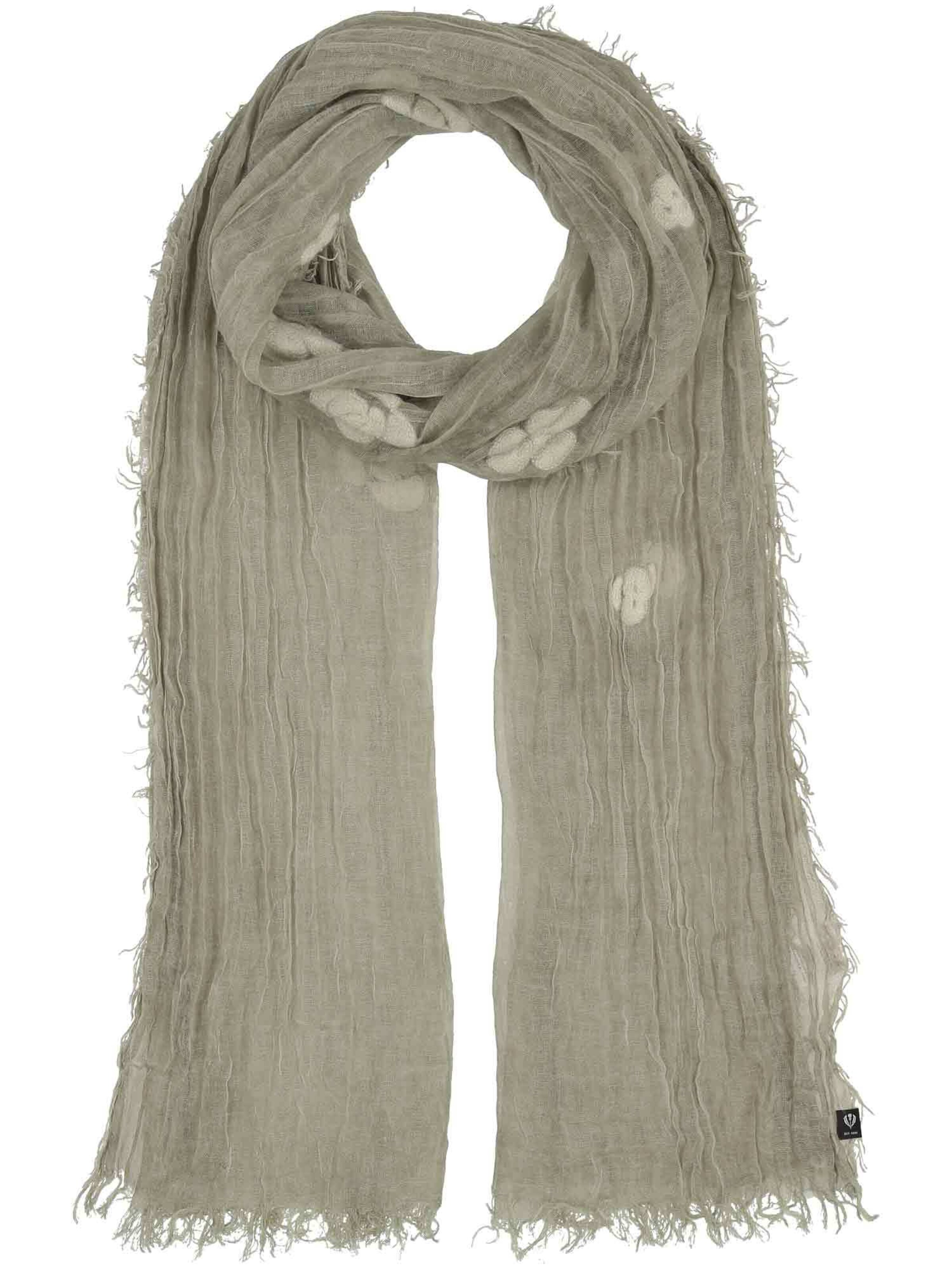 FRAAS Oversizeschal in Grau: Vorderseite