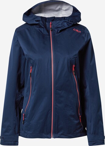 Veste outdoor CMP en bleu : devant