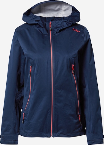 Veste outdoor CMP en bleu : devant