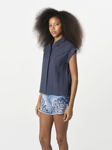 KOROSHI Blúzka - Modrá