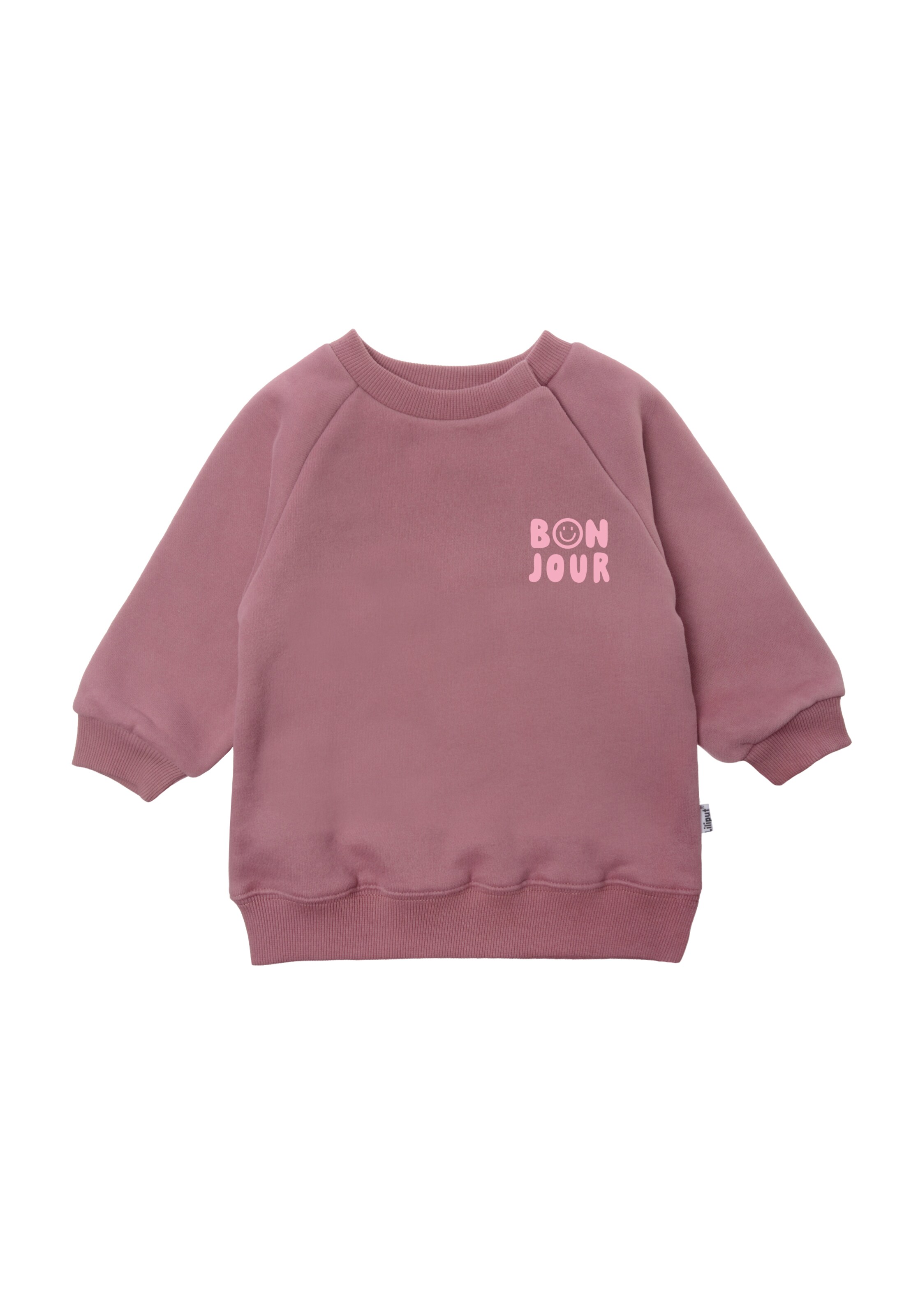 LILIPUT Sweatshirt 'Bonjour' in Purple: front
