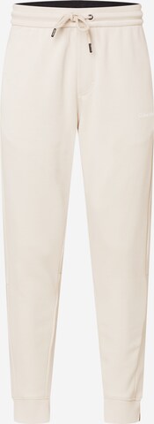 Calvin Klein Pants in Beige: front