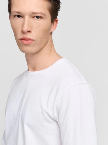 SANVT Shirt 'The Longsleeve T-Shirt' in White