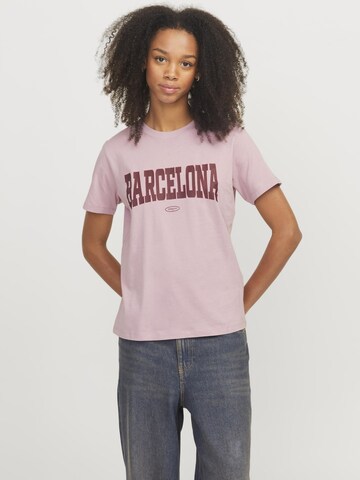 T-shirt JJXX en violet : devant