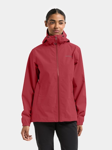 Veste outdoor 'VARJA' Didriksons en rouge : devant