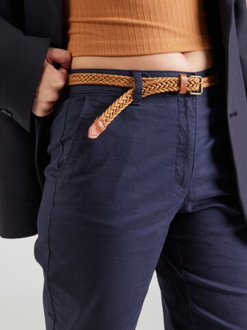 JDY Slim fit Chino trousers 'JDYChicago' in Blue