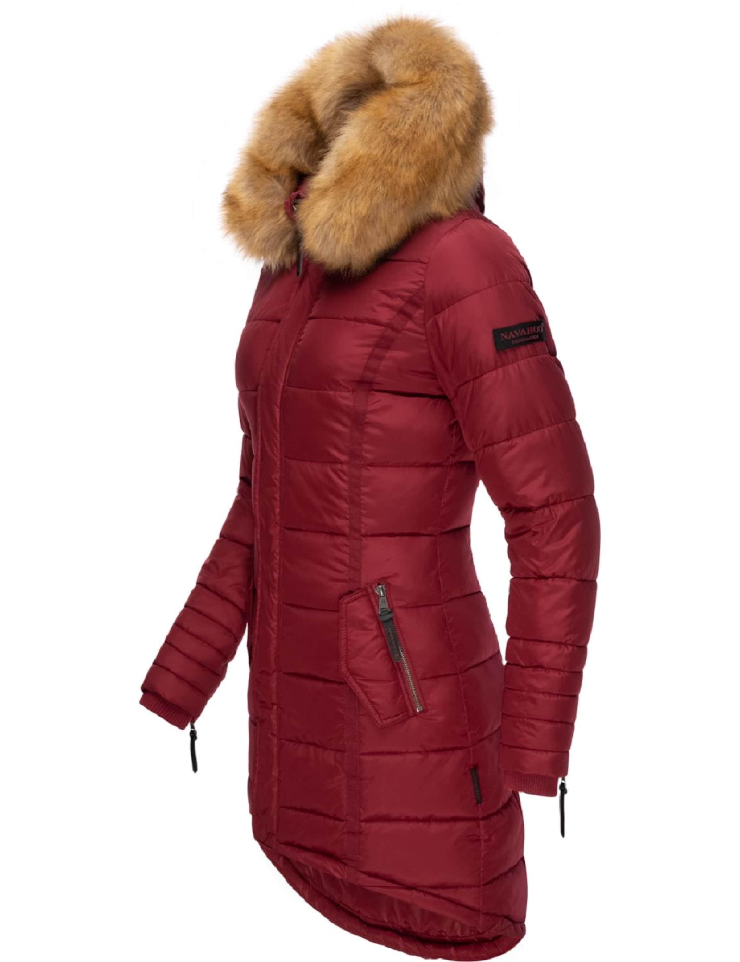 Cappotto invernale 'Papaya' di NAVAHOO in rosso