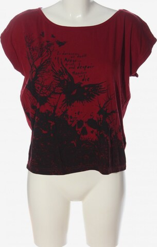 EMP Print-Shirt in XS in Red: front