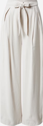 ABOUT YOU Wide leg Pleat-front trousers 'Ria' in Beige: front